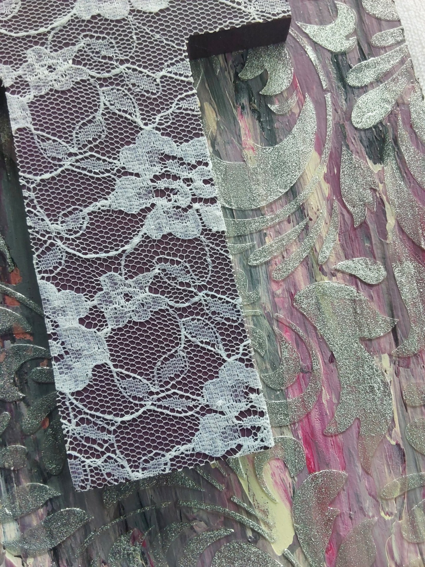 Mixed Media Cross Canvas