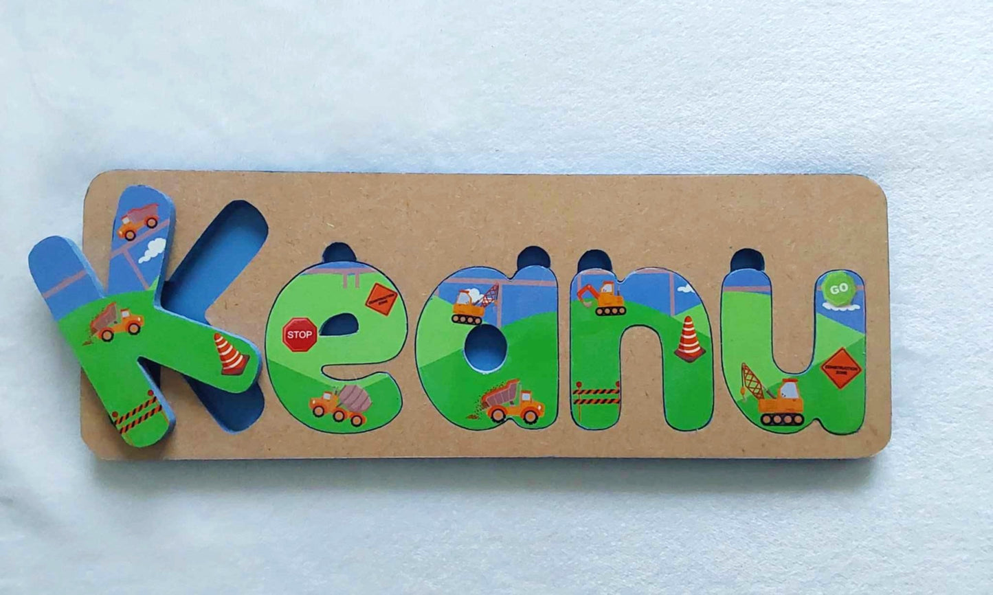 Personalised Name Puzzle - Made to order - Carter Design.