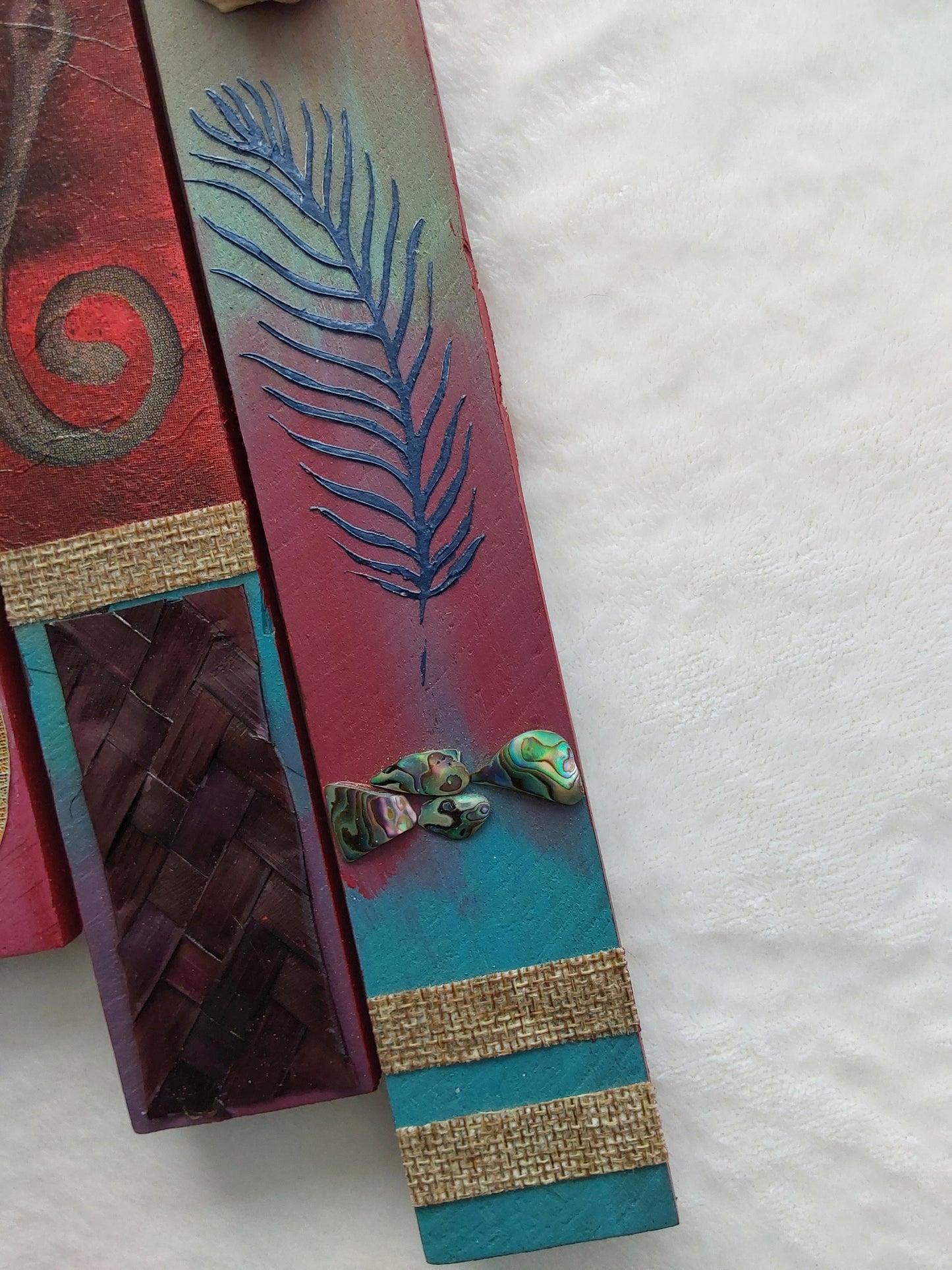 Mixed media artwork.