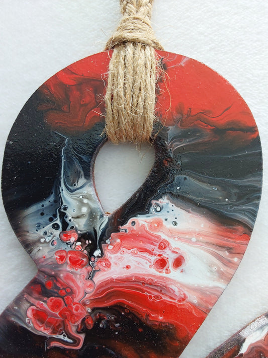 Kiwiana wall hanging fish hook.