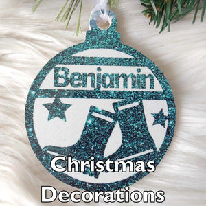 Christmas Decorations - Made to order.