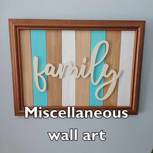 Miscellaneous Wall Art