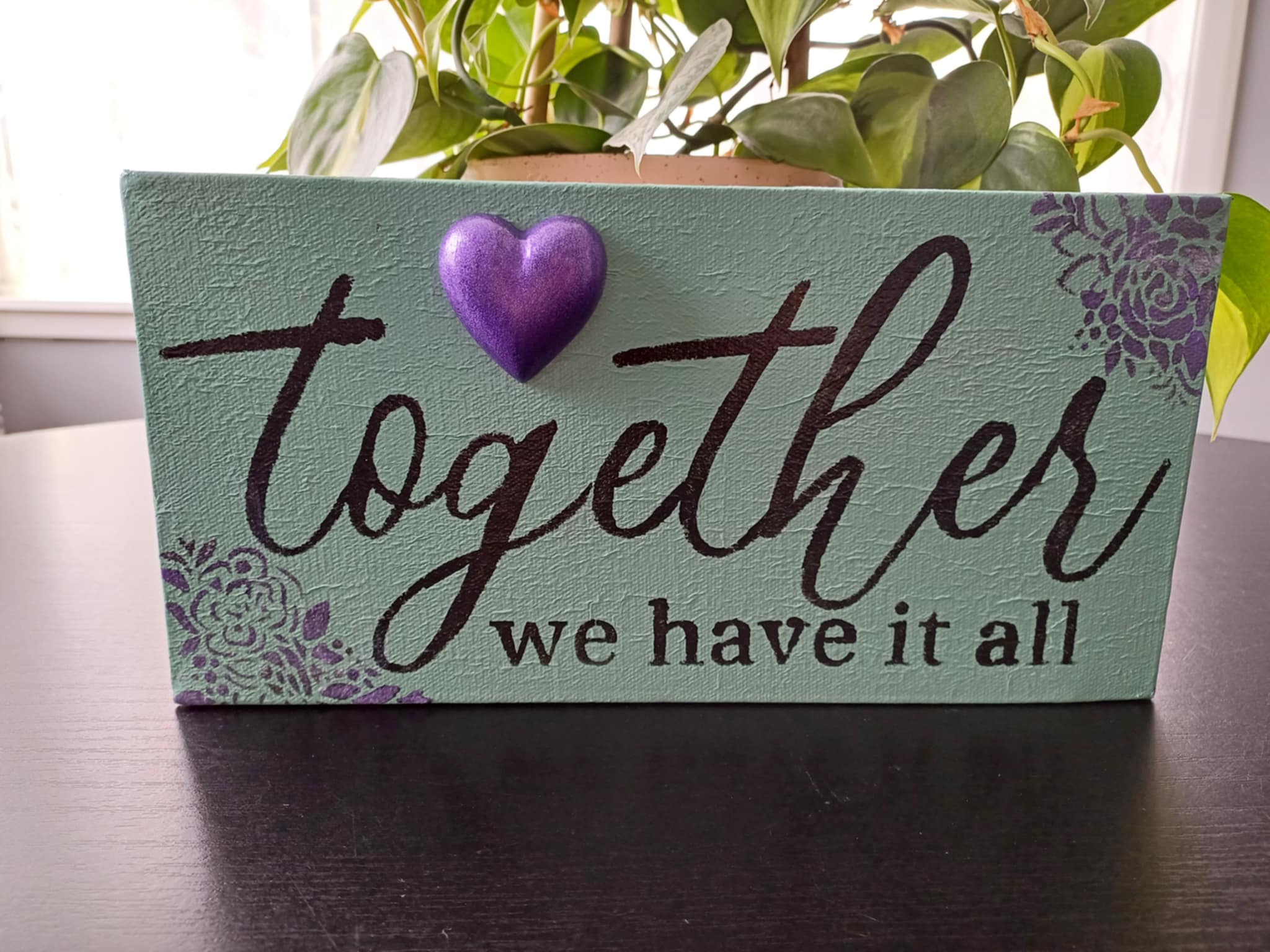 Together we have it all.