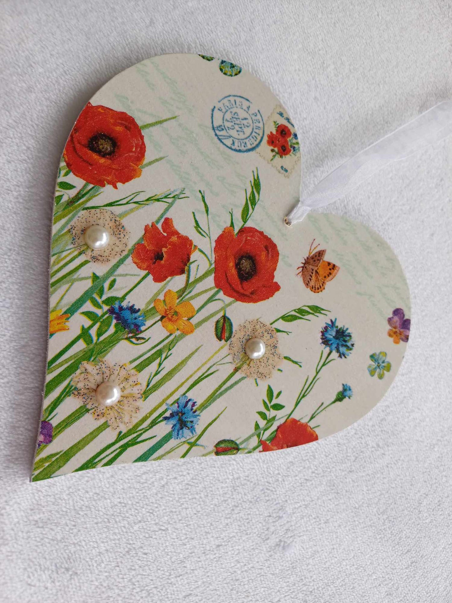 Wild Flowers Hanging Heart.