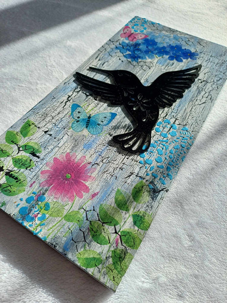 Humming Bird Mixed Media