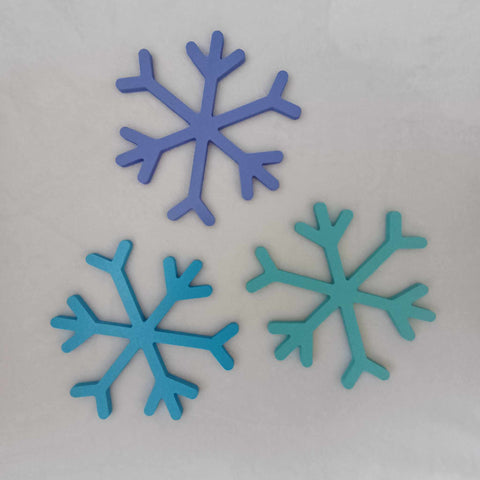 Set of 3 snowflakes