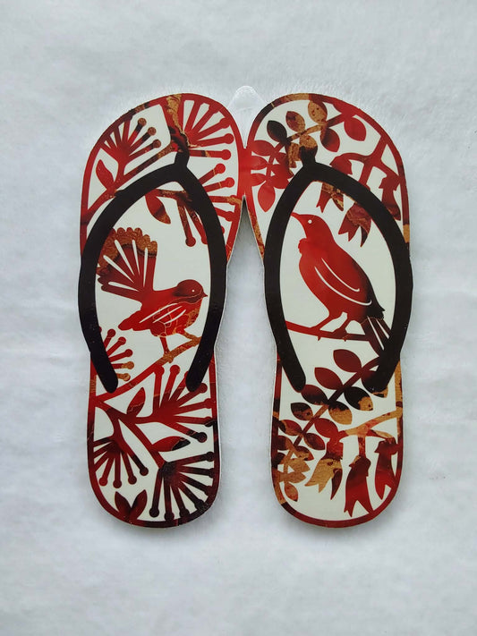 Kiwiana Jandals Wall Art