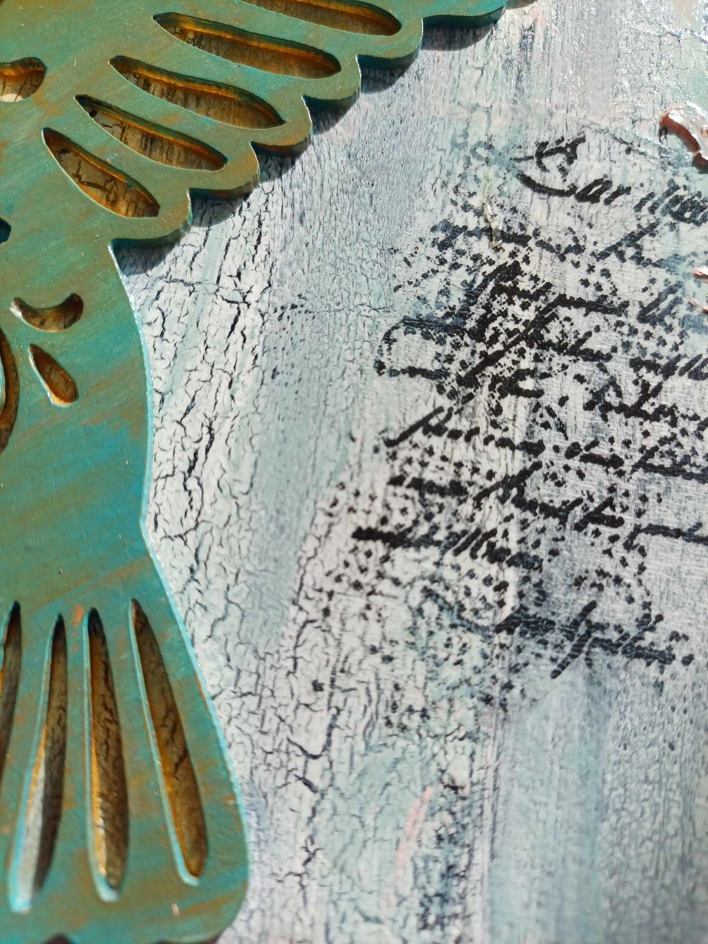 Humming Bird Mixed Media