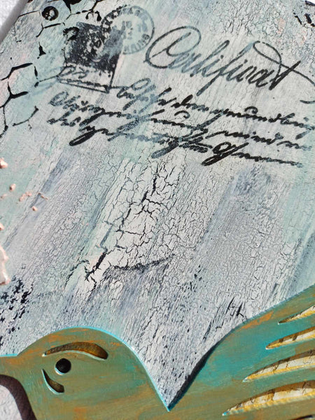 Humming Bird Mixed Media