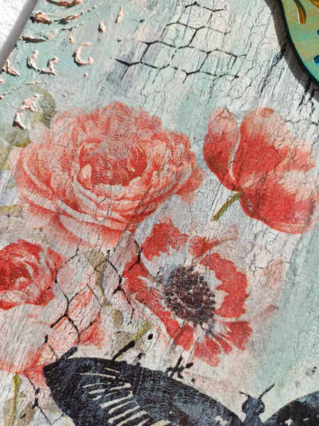 Humming Bird Mixed Media