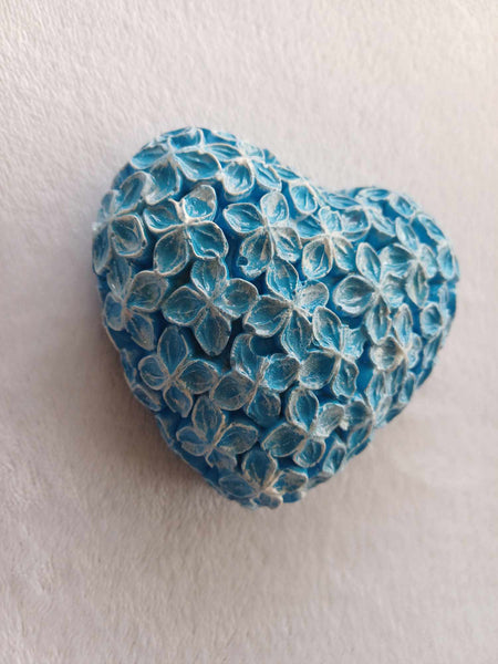 Blossom Gypsum Plaster Heart