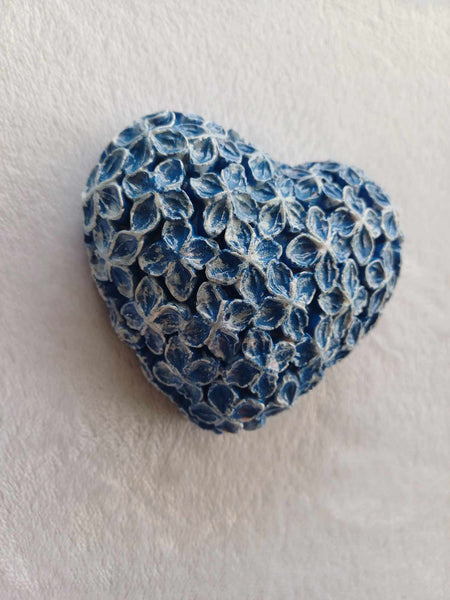 Blossom Gypsum Plaster Heart