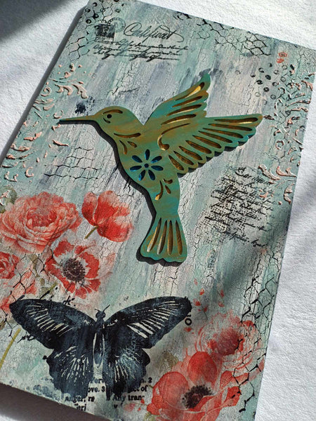 Humming Bird Mixed Media