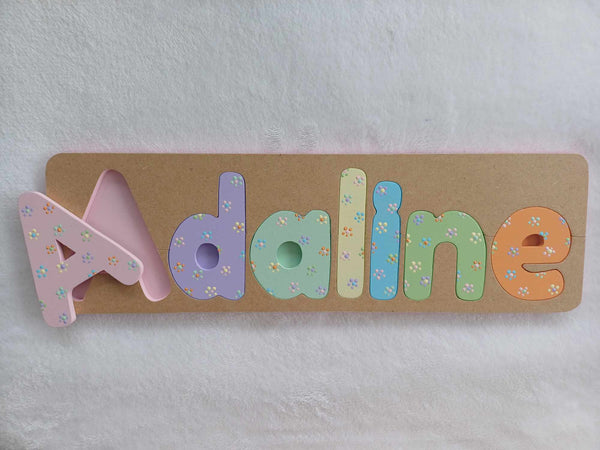 Personalised Name Puzzle - Made to order - Aubree Design.