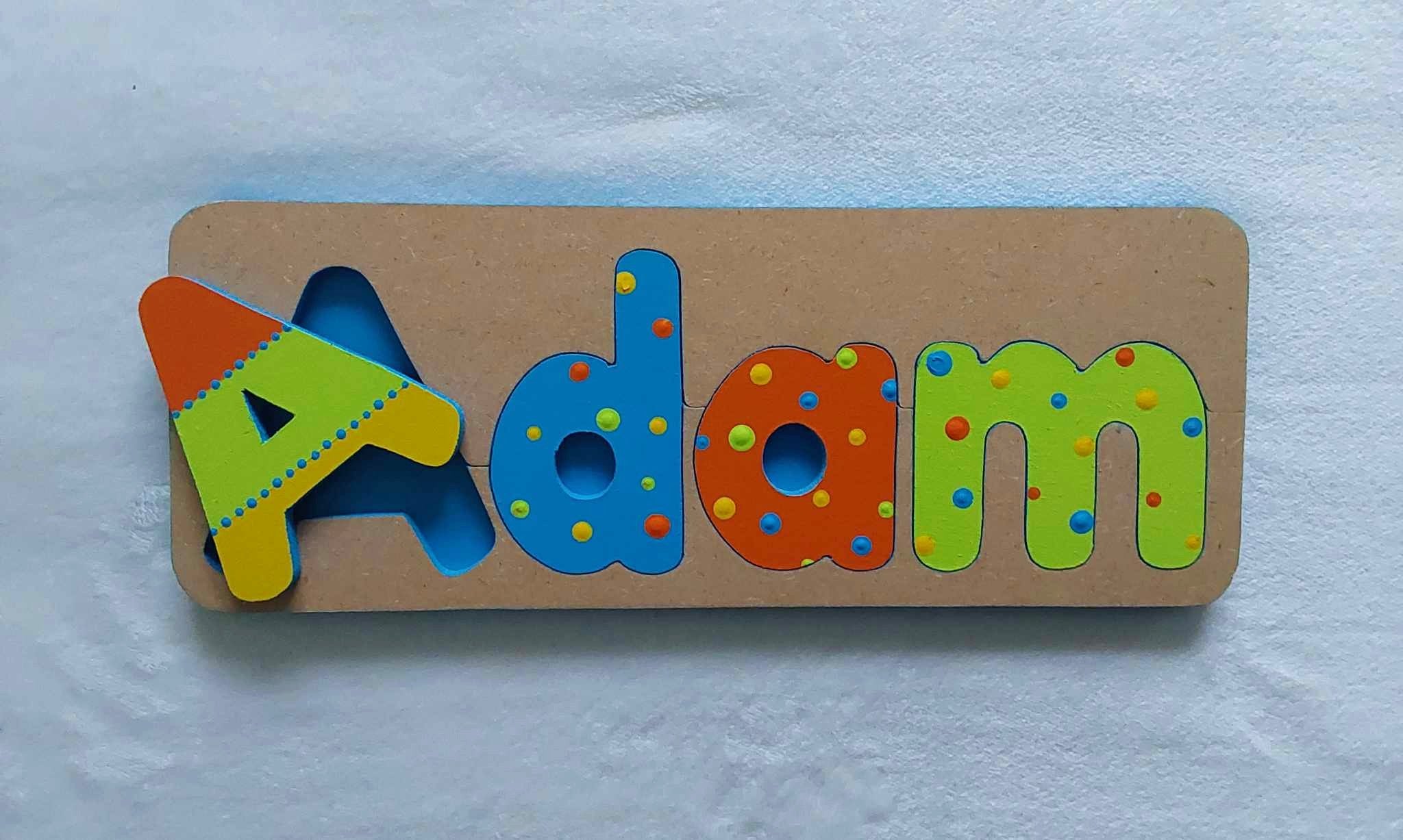 Adam - Name puzzle.