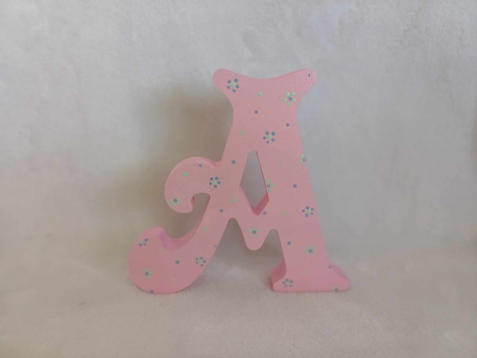 A - Single Letter Free standing.