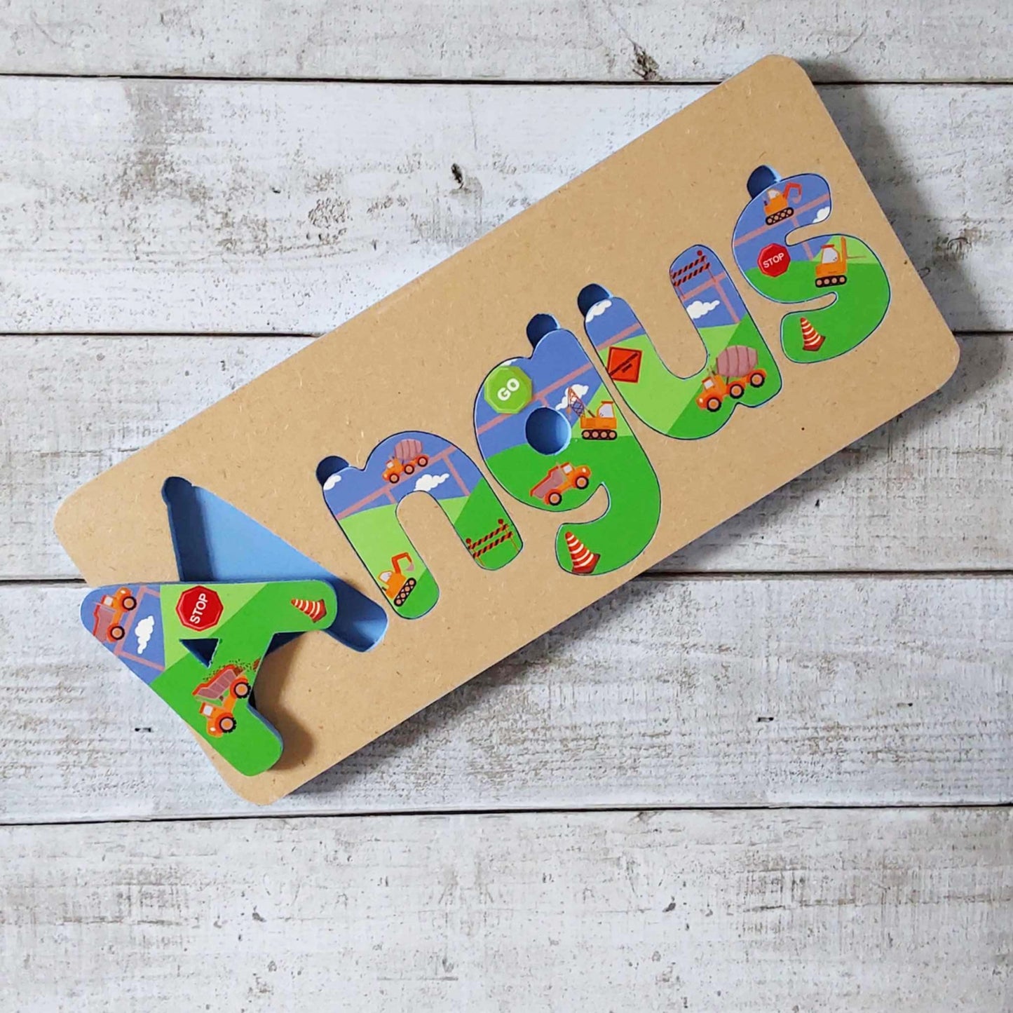 Personalised Name Puzzle - Made to order - Carter Design.