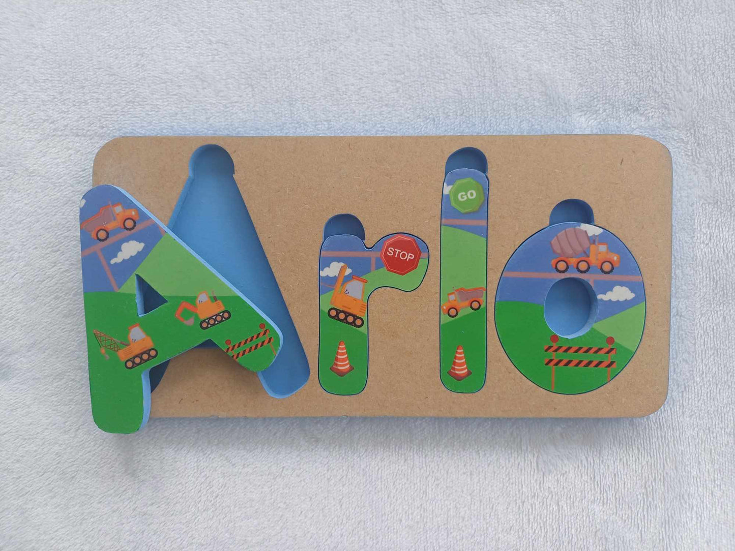 Personalised Name Puzzle - Made to order - Carter Design.