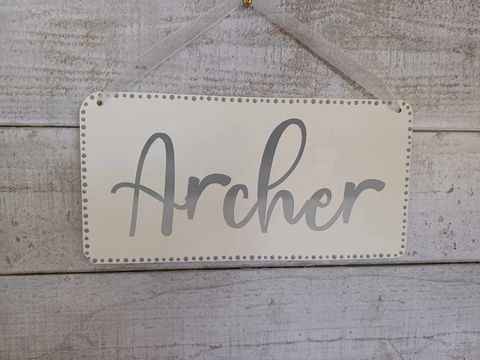 Archer Name plaque