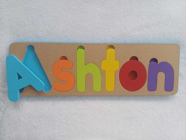 Personalised Name Puzzle - Made to order - Bodhi Design.