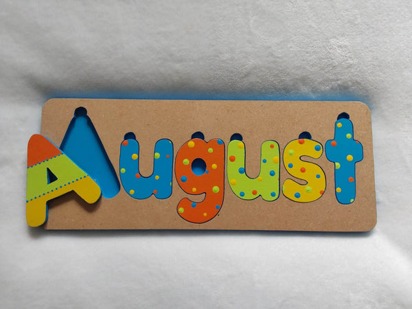 Personalised Name Puzzle - Made to order - George Design.