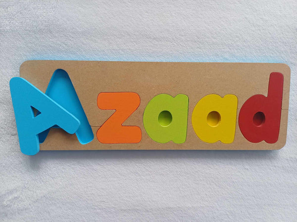 Personalised Name Puzzle - Made to order - Bodhi Design.