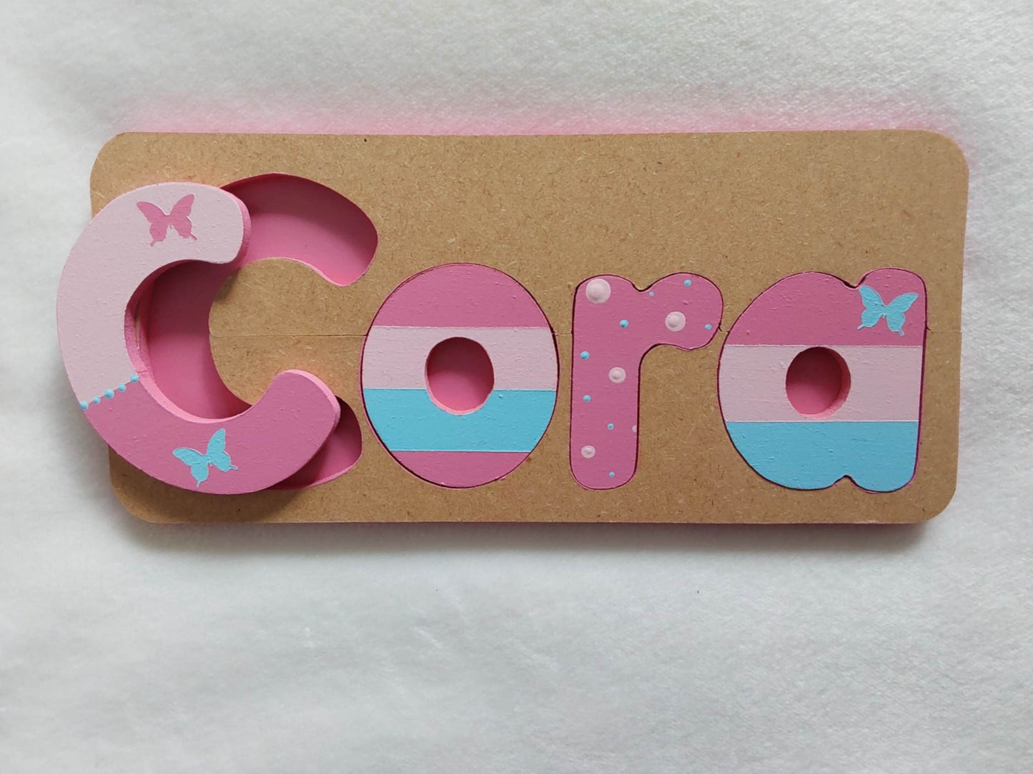 Personalised Name Puzzle - Made to order  Lottie Design.