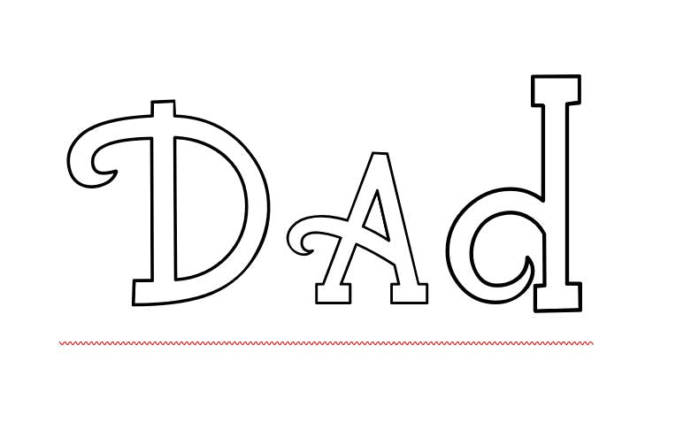 Personalised listing for Dad