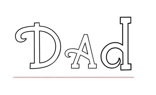 Personalised listing for Dad