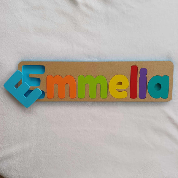 Personalised Name Puzzle - Made to order - Bodhi Design.