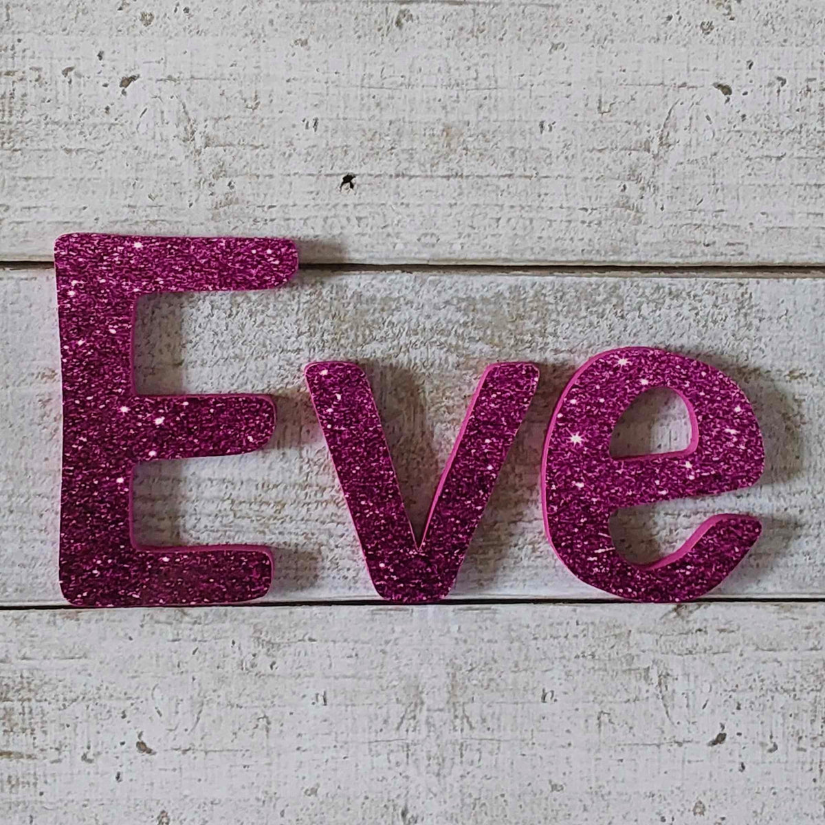 Eve - small letters suitable for a door. – Maisie & Me. NZ