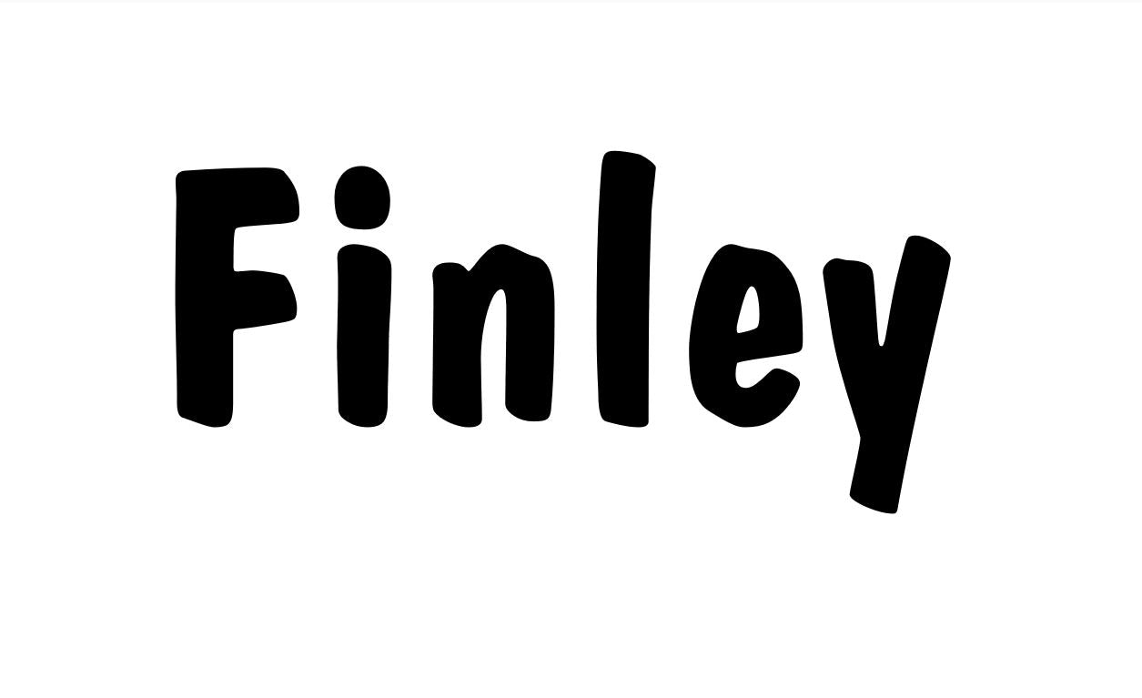 Personalised listing for Finley