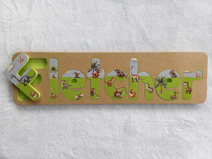 Personalised Name Puzzle - Made to order - Fletcher Design.