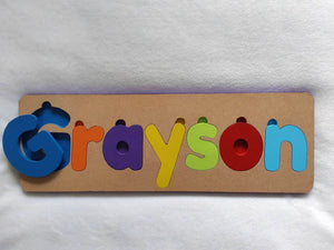 Personalised Name Puzzle - Made to order - Grayson Design.