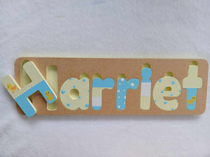 Personalised Name Puzzle - Made to order - Harriet Design.