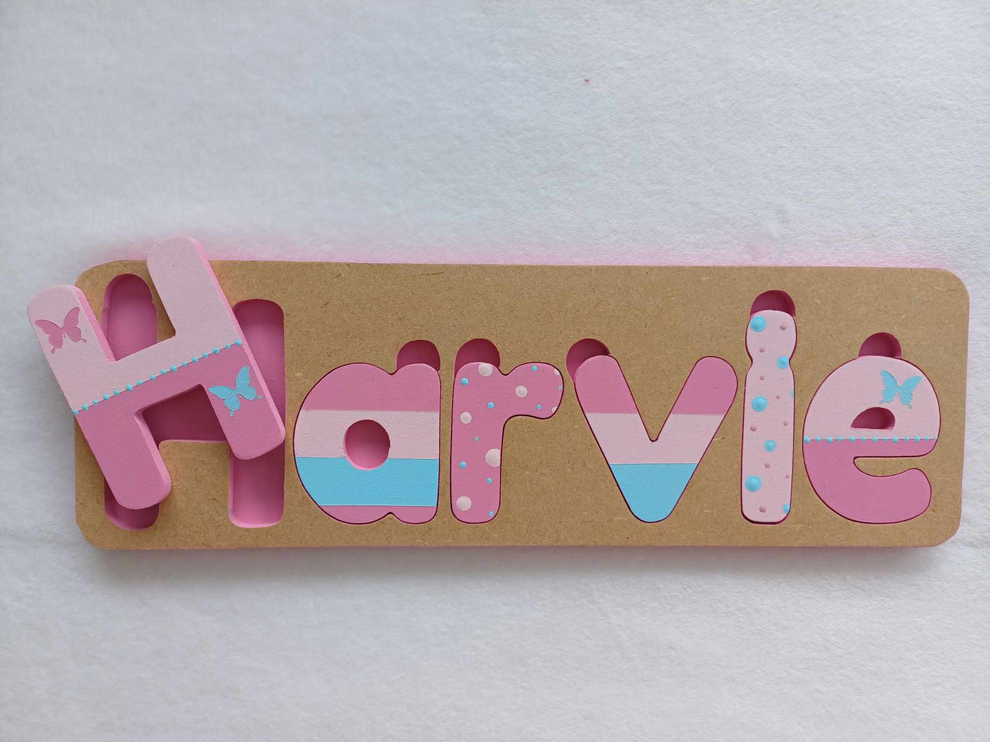 Personalised Name Puzzle - Made to order  Lottie Design.