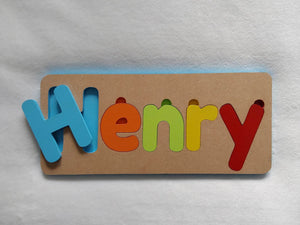 Personalised Name Puzzle - Made to order - Henry Design.