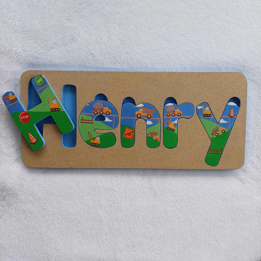Personalised Name Puzzle - Made to order - Carter Design.