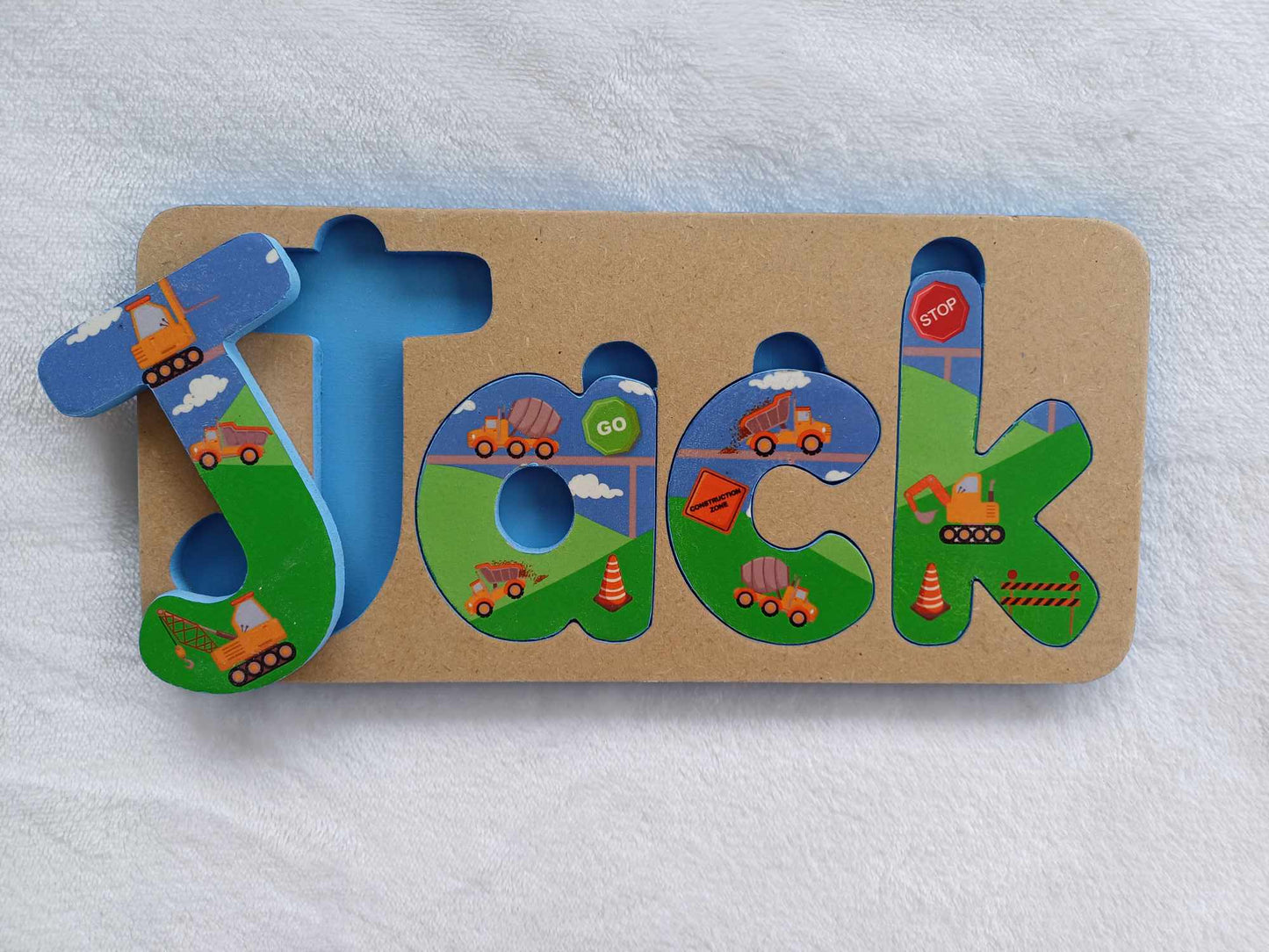 Personalised Name Puzzle - Made to order - Carter Design.