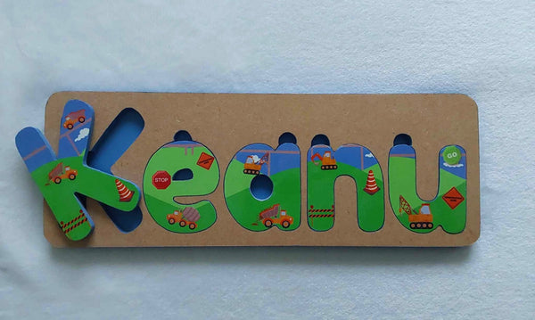 Personalised Name Puzzle - Made to order - Joseph Design.