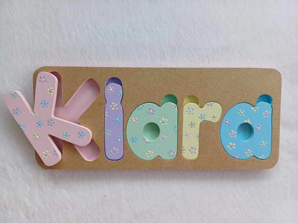 Personalised Name Puzzle - Made to order - Aubree Design.