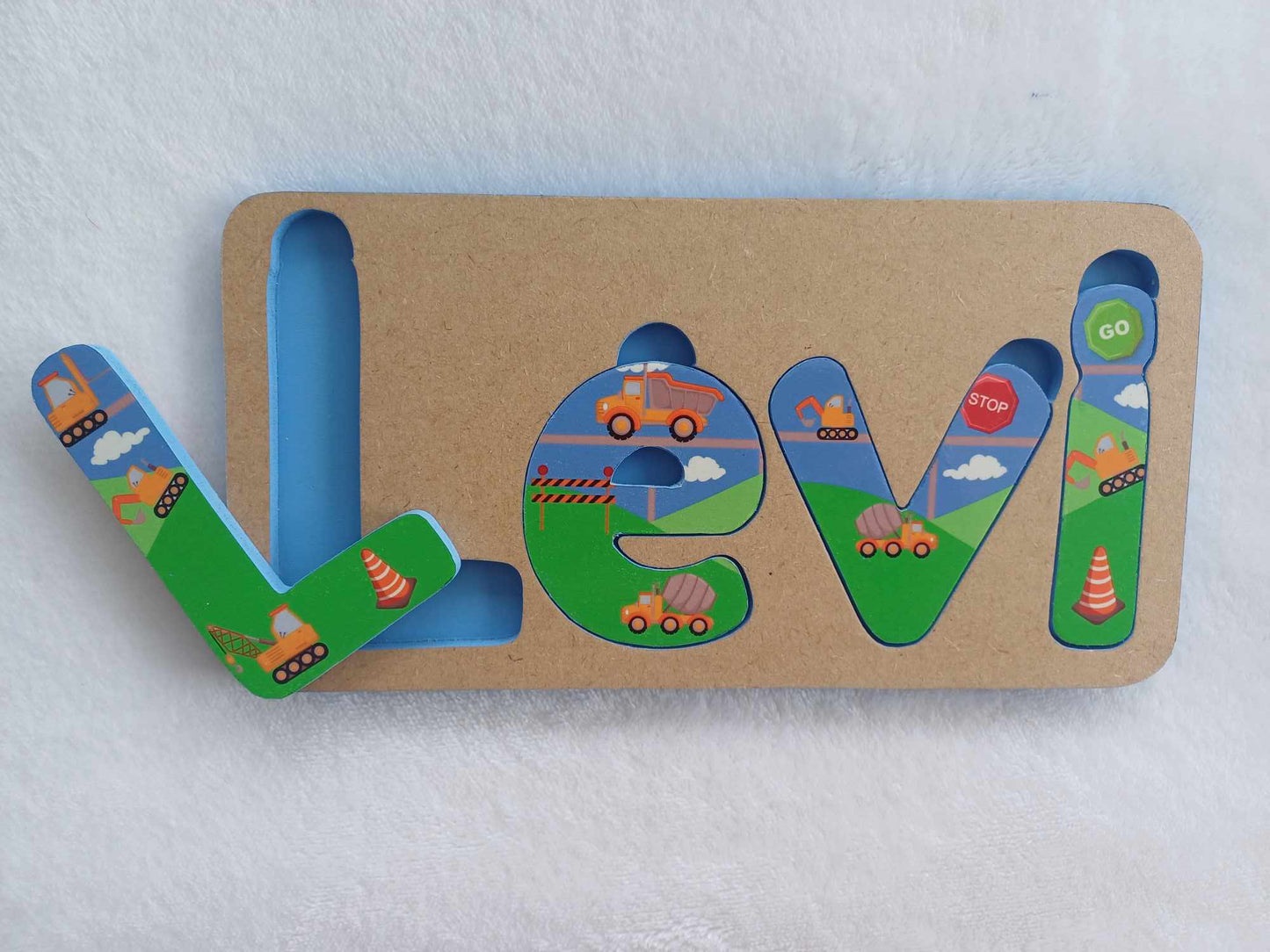 Personalised Name Puzzle - Made to order - Carter Design.