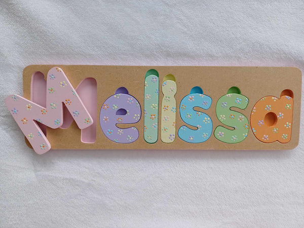 Personalised Name Puzzle - Made to order - Aubree Design.