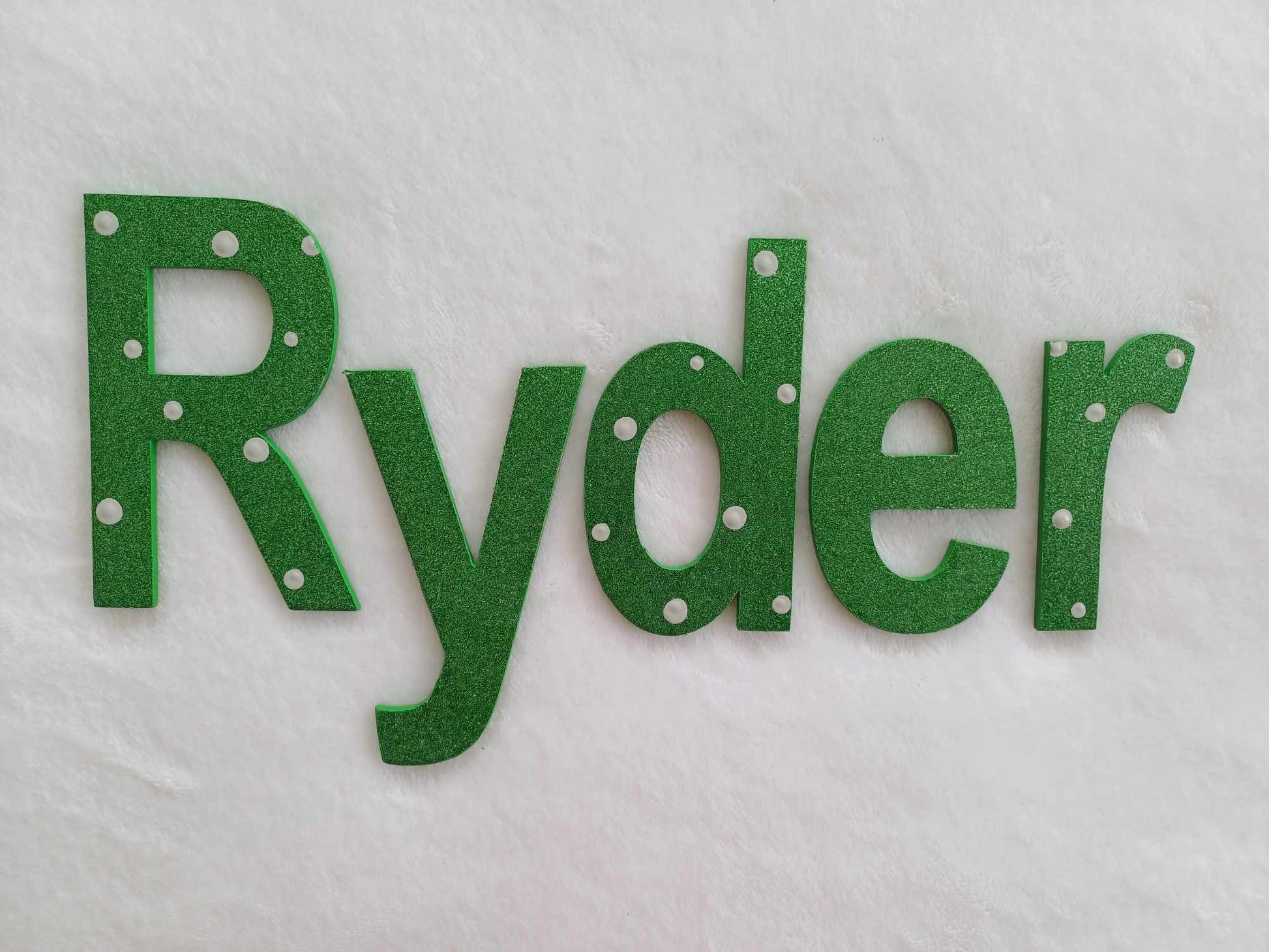 Ryder Lettering Ryder - small letters suitable for a door. – Maisie & Me. NZ