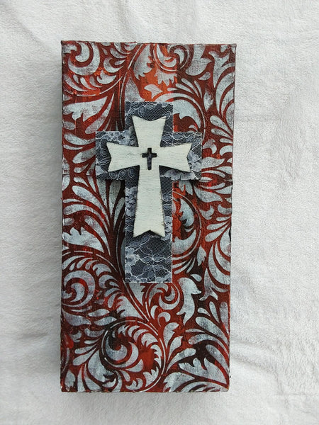 Mixed Media Cross Canvas