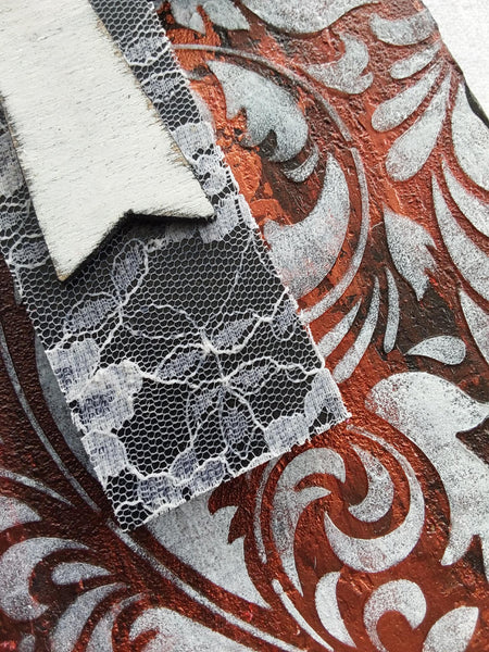 Mixed Media Cross Canvas