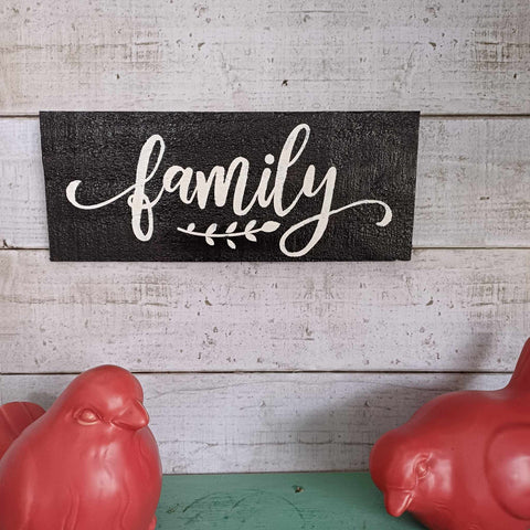 Family - wall sign