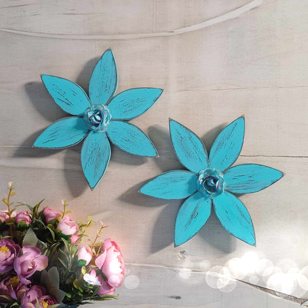 Set of 2 flowers - Indoor decor