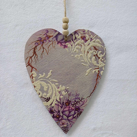 Wall hanging heart.