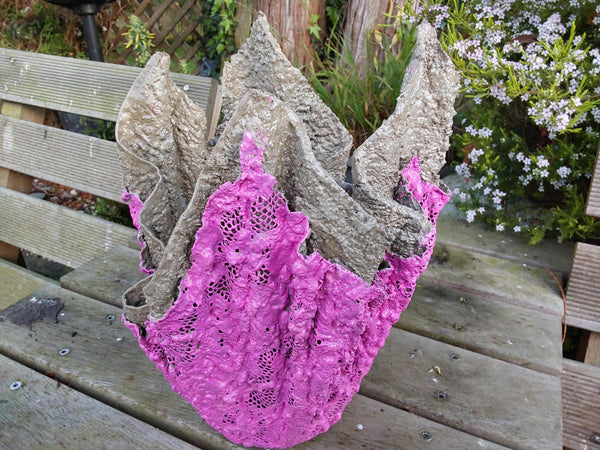 Cement oudoor planter - Hand made